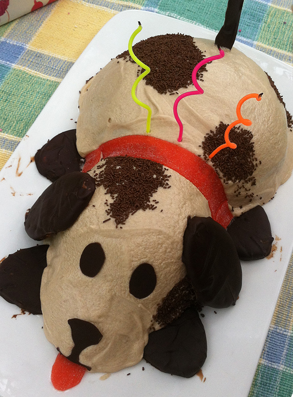 dog cake